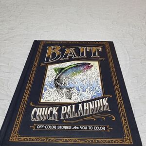 Bait: Off-Color Stories for You to Color - Black Cover